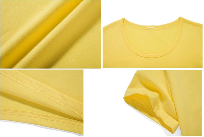 夏季圓領T恤衫細節圖